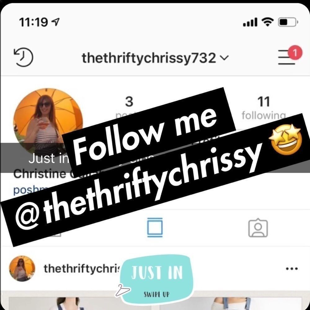 I’m on Instagram now! @thethriftychrissy
